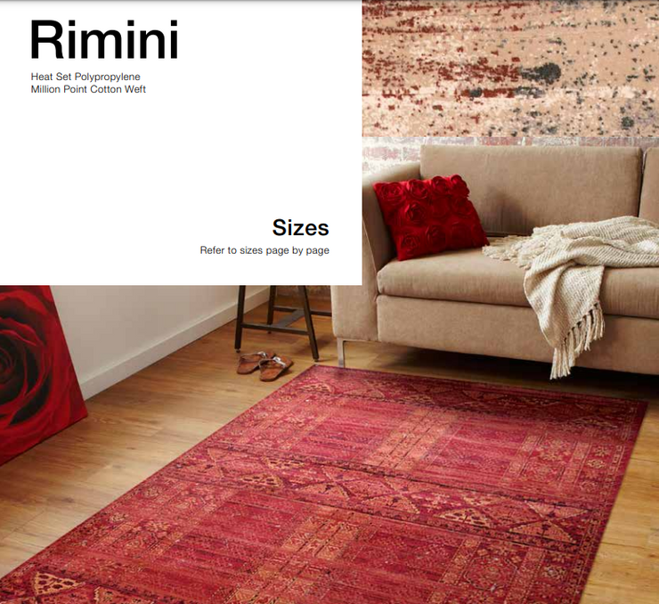 Rimini Red Rug