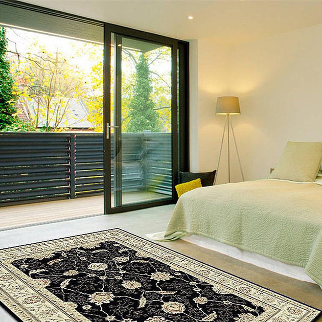 Tavarnelle Black Rug – Red Door Carpets
